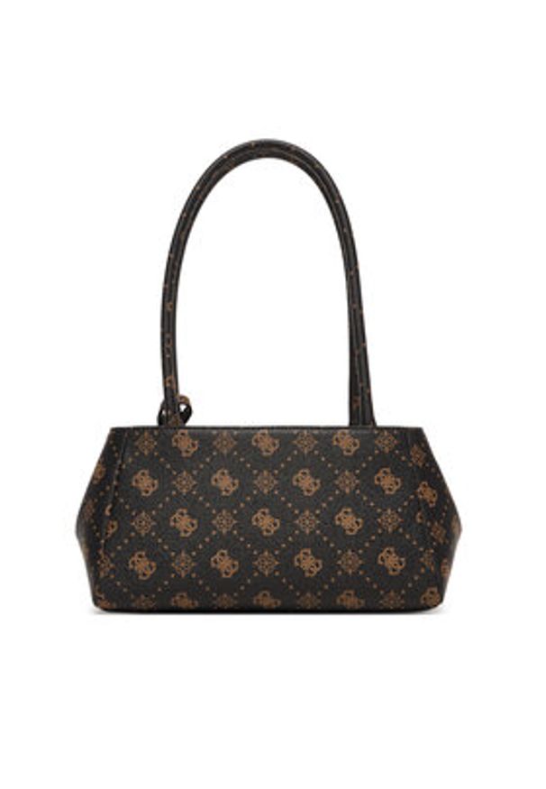 Guess Torebka Carrie Logo HWGP98 98080 Brązowy. Kolor: brązowy. Materiał: skórzane