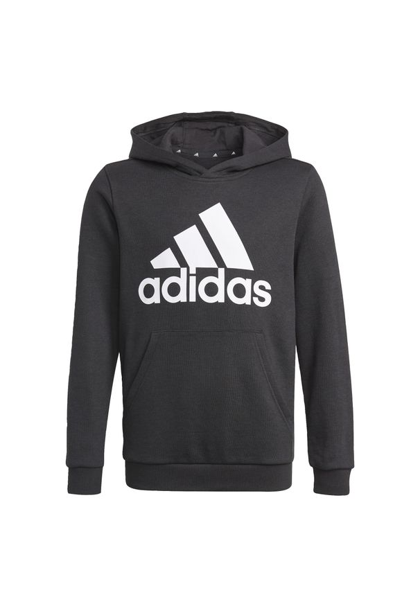 Adidas - Bluza dziecięca z kapturem adidas Essentials. Typ kołnierza: kaptur. Kolor: biały, czarny, wielokolorowy. Materiał: materiał. Sport: joga i pilates