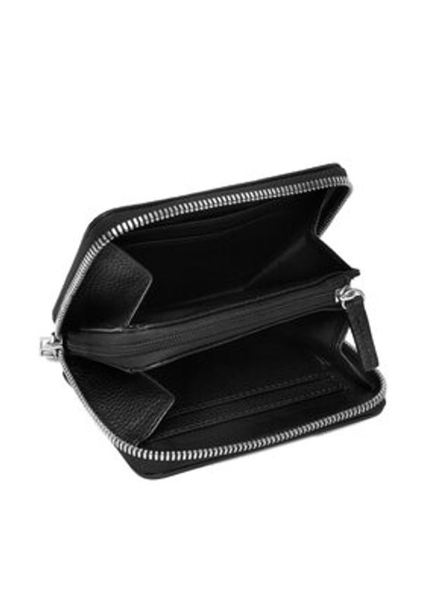 BOSS Portfel Anett New SM Zaround 50542050 Czarny. Kolor: czarny. Materiał: skóra