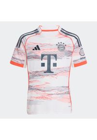 Adidas - Koszulka piłkarska dla dzieci ADIDAS Bayern Monachium wyjazdowa sezon 25/26. Sport: piłka nożna
