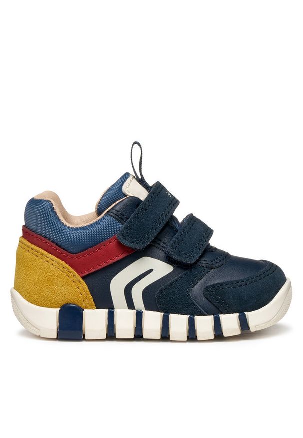 Sneakersy Geox. Kolor: niebieski