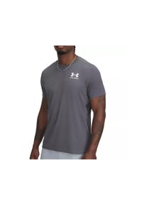 Koszulka Under Armour HeatGear® fitted. Kolor: szary, biały, wielokolorowy. Sport: bieganie #1