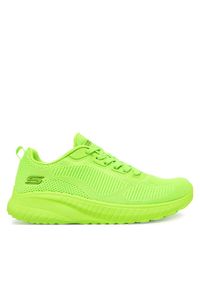 skechers - Skechers Sneakersy Bobs Squad Chaos-coo 117216/LIME Zielony. Kolor: zielony. Materiał: materiał