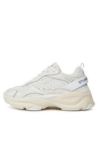Stuart Weitzman Sneakersy Trainer SH318 Biały. Kolor: biały. Materiał: materiał #2