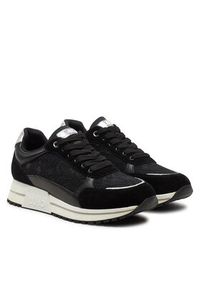 Liu Jo Sneakersy Johanna 01 BF4027 PX523 Czarny. Kolor: czarny. Materiał: skóra, zamsz #3