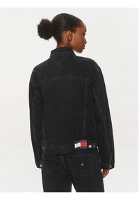 Tommy Jeans Kurtka jeansowa DW0DW17210 Czarny Regular Fit. Kolor: czarny. Materiał: bawełna #6
