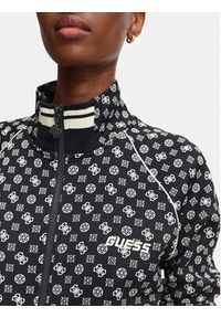 Guess Bluza V5YQ03 KB212 Czarny Regular Fit. Kolor: czarny. Materiał: syntetyk #3