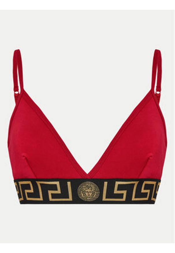 VERSACE - Versace Biustonosz braletka 1000656 1A10011 Czerwony. Kolor: czerwony. Materiał: bawełna