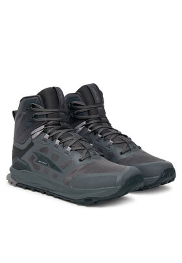 Altra Sneakersy Lone Peak 9 Waterproof Mid AL0A85PK Czarny. Kolor: czarny. Materiał: materiał