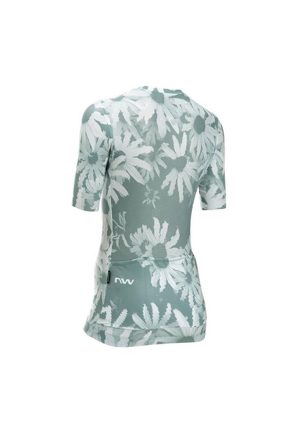Koszulka rowerowa damska NORTHWAVE Blade Woman Jersey zielony. Kolor: zielony. Materiał: jersey