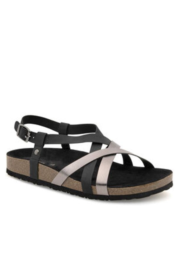 Jenny Fairy Sandały ARRANA WS20161-37 Czarny. Kolor: czarny. Materiał: syntetyk