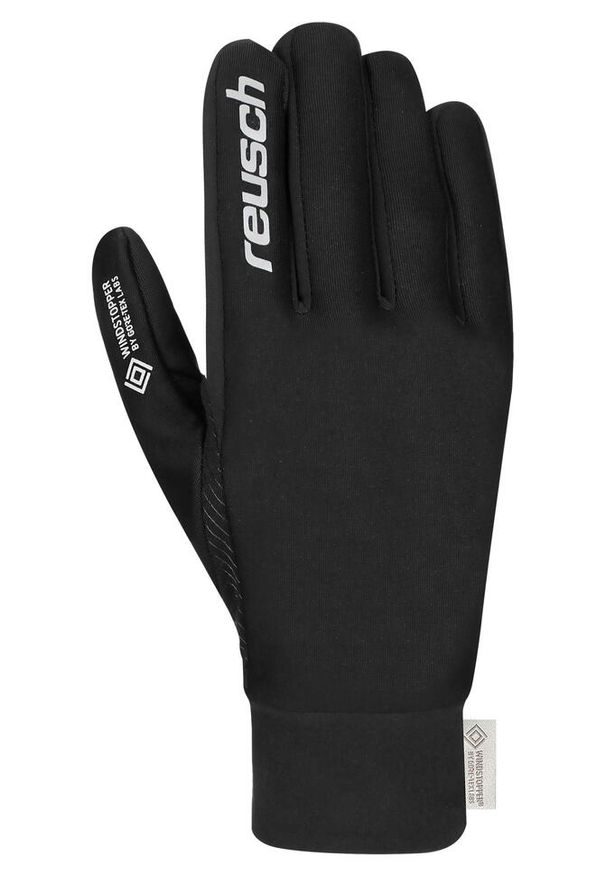Reusch - Rękawice trekkingowe męskie Karayel Windstopper Touch Tec. Kolor: wielokolorowy, czarny, szary. Technologia: Windstopper. Sport: narciarstwo