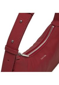 Calvin Klein Torebka Calvin Soft Shoulder Bag K60K612156 Czerwony. Kolor: czerwony. Materiał: skórzane #3