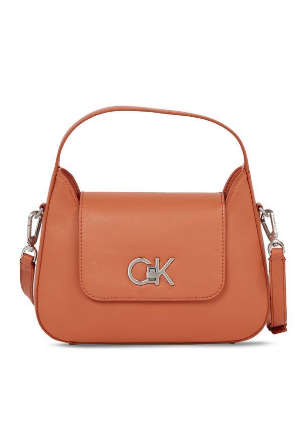 Torebka Calvin Klein. Kolor: brązowy