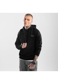 Bluza dresowa z kapturem Lifestyle unisex SIROKO Panther. Typ kołnierza: kaptur. Kolor: czarny. Materiał: dresówka