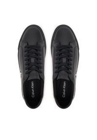 Calvin Klein Sneakersy Basket Cupsole Laceup Lth Ml YM0YM01460 Czarny. Kolor: czarny. Materiał: skóra #3