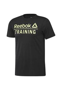 Koszulka sportowa damska Reebok Ree Training Spe. Kolor: czarny. Długość rękawa: krótki rękaw. Długość: krótkie