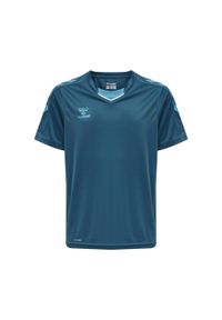 Koszulka dziecięca Hummel hmlCORE XK. Kolor: różowy, niebieski, wielokolorowy, pomarańczowy. Sport: piłka nożna #1