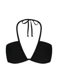 Damski top do kostiumu kąpielowego Barts Solid Plunge Halter. Kolor: czarny