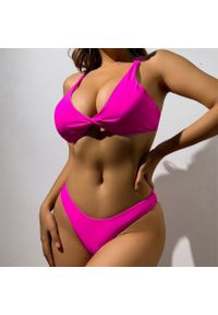 Intica - Bikini z trójkątnym topem na plażę i basen Muire. Kolor: czarny. Materiał: materiał #2