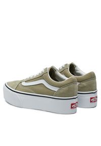 Vans Tenisówki Old Skool Stackform VN0009PZOLV1 Zielony. Kolor: zielony. Materiał: materiał