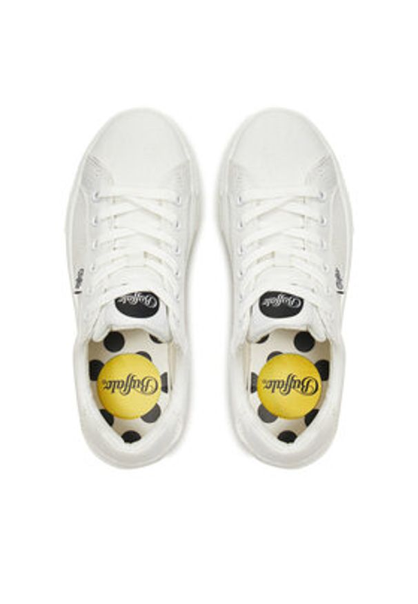 Buffalo Sneakersy 1636131 Biały. Kolor: biały. Materiał: materiał