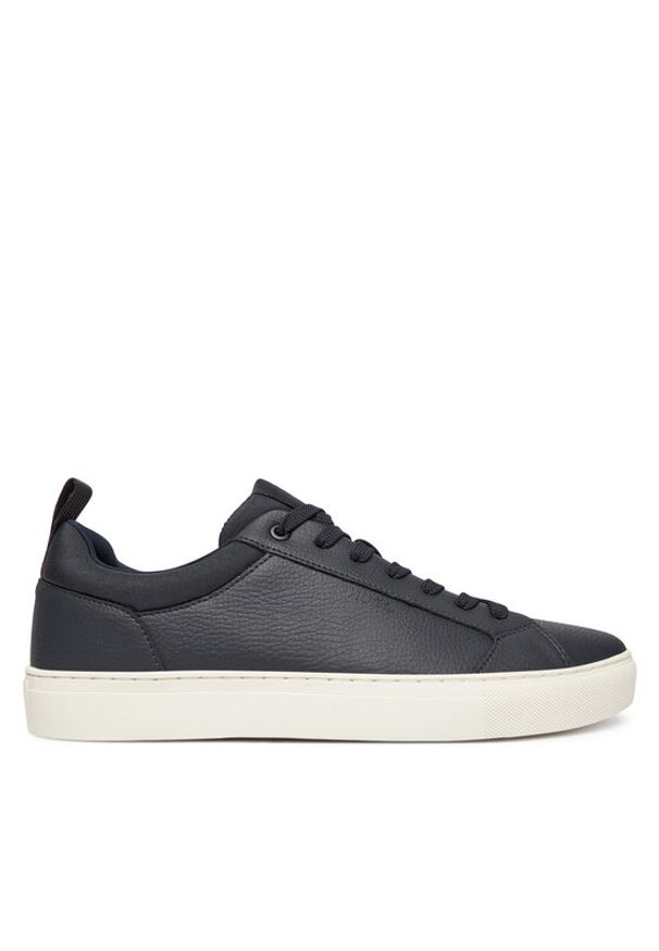 Hugo - HUGO Sneakersy Morrie 50552648 Granatowy. Kolor: niebieski. Materiał: skóra