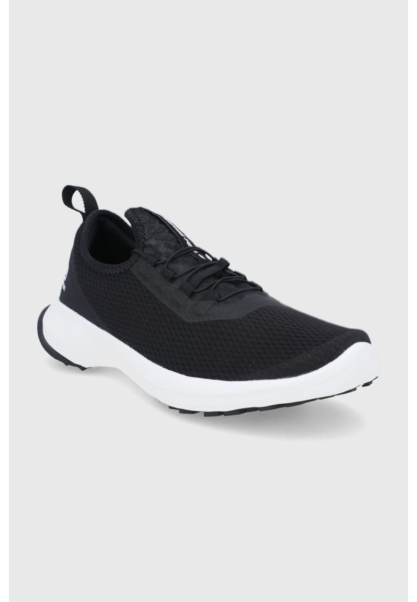 salomon - Salomon - Buty Sense Feel 2. Nosek buta: okrągły. Zapięcie: sznurówki. Kolor: czarny. Sport: bieganie