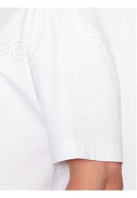 Hugo T-Shirt 50478916 Biały Relaxed Fit. Kolor: biały. Materiał: bawełna #5