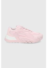 Puma Buty Hedra Mono 381617 kolor różowy na platformie. Nosek buta: okrągły. Zapięcie: sznurówki. Kolor: różowy. Obcas: na platformie #1