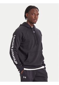 Under Armour Dres Ua Rival 1379768 Czarny Loose Fit. Kolor: czarny. Materiał: bawełna #4