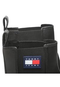 Tommy Jeans Sztyblety Foxing Detail Chelsea Boot EM0EM01062 Czarny. Kolor: czarny. Materiał: skóra #3