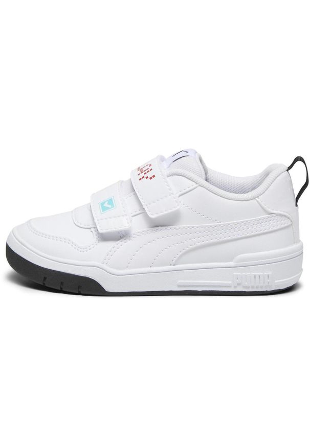 Buty dla dzieci Puma Multiflex SL Play V Ps. Kolor: biały. Materiał: skóra ekologiczna, materiał. Sport: turystyka piesza