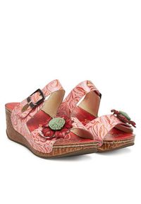 Laura Vita Klapki Dino 31 Różowy. Kolor: różowy. Materiał: skóra #4