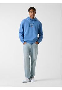 Guess Jeans Bluza 180299 Błękitny Classic Fit. Kolor: niebieski #3