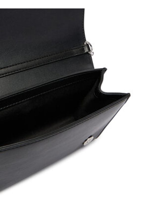 Love Moschino - LOVE MOSCHINO Torebka JC4168PP1OLW100A Czarny. Kolor: czarny. Materiał: skórzane