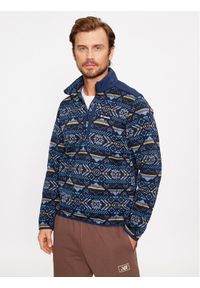 columbia - Columbia Polar Sweater Weather™ II Printed Half Zip Niebieski Regular Fit. Kolor: niebieski. Materiał: polar, syntetyk