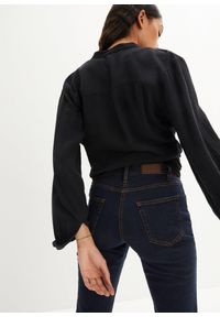 bonprix - Dżinsy ze stretchem straight, mid waist. Kolor: niebieski #2