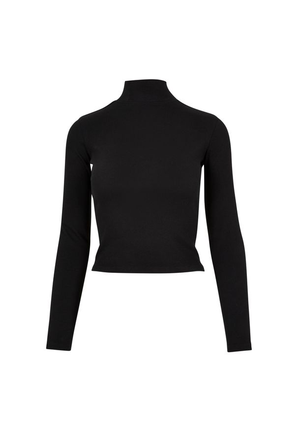 Damski sweter z wyciętymi plecami Urban Classics GT. Kolor: czarny. Materiał: polar. Sezon: zima