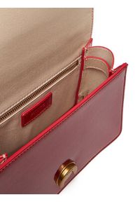 Pinko - PINKO Torebka Love One Top Handle Mini Light PE 25 PLTT 100071 A1UV Czerwony. Kolor: czerwony. Materiał: skórzane #5