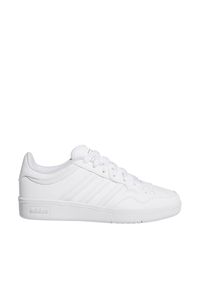 Adidas - Buty dla dzieci adidas Hoops 4.0. Kolor: biały. Sport: turystyka piesza