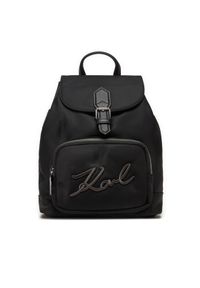 Karl Lagerfeld - KARL LAGERFELD Plecak 245W3032 Czarny. Kolor: czarny. Materiał: materiał