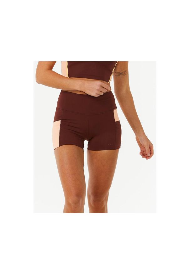 Legginsy fitness damskie Rip Curl Rss Revival Short Fioletowy. Kolor: fioletowy. Sport: fitness