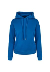 Damska bluza z kapturem Urban Classics. Typ kołnierza: kaptur. Kolor: niebieski #1