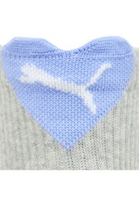 Puma Zestaw 2 par niskich skarpet damskich Women Heart Short Sock 2P 938020 Szary. Kolor: szary. Materiał: materiał, bawełna