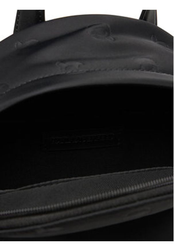 Karl Lagerfeld - KARL LAGERFELD Plecak A3W30122 Czarny. Kolor: czarny. Materiał: skóra