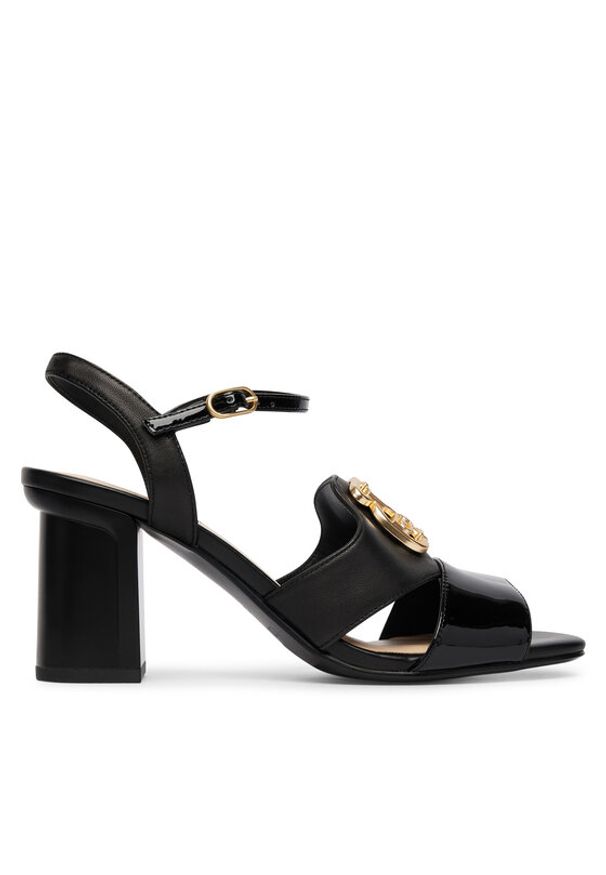 Liu Jo Sandały Brooke 01 SA6051 PX695 Czarny. Kolor: czarny. Materiał: skóra