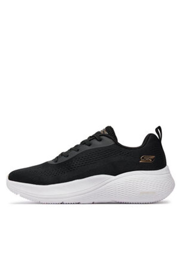 skechers - Skechers Sneakersy Bobs Infinity 117550/BLK Czarny. Kolor: czarny. Materiał: mesh, materiał