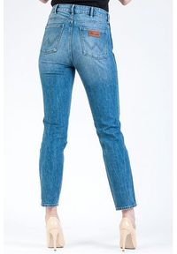 Wrangler - WRANGLER RETRO SLIM DAMSKIE SPODNIE JEANSOWE RETRO BLUE W239GW071. Styl: retro #3