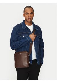 Guess Saszetka HMFITC P5159 Brązowy. Kolor: brązowy. Materiał: skóra #1